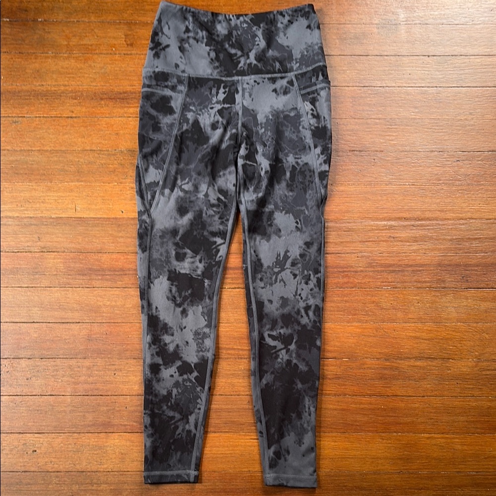 Gray Leggings with Pockets